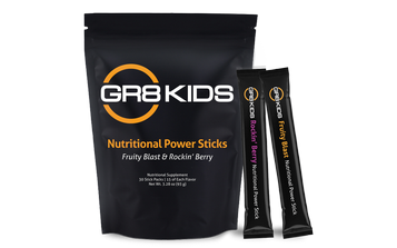 GR8 KIDS pouch with 2 stick packs